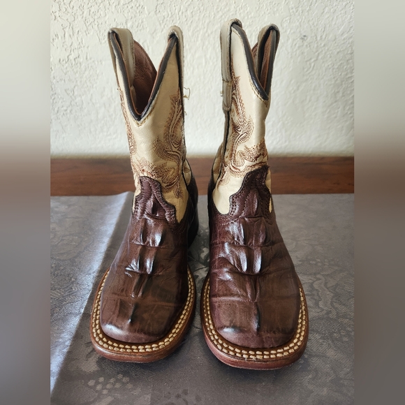 Tanner Mark Kids' Caiman Boot - Picture 1 of 14